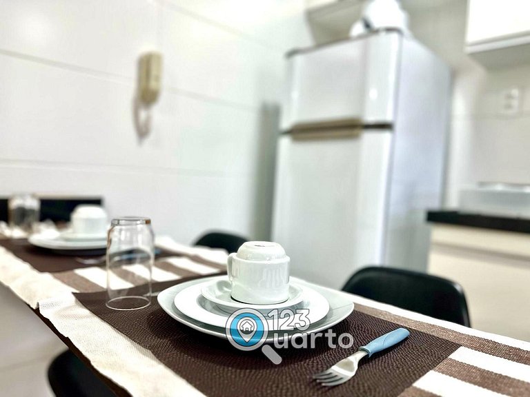 Apartamento 2 Quarto em Cabo Branco #PR103