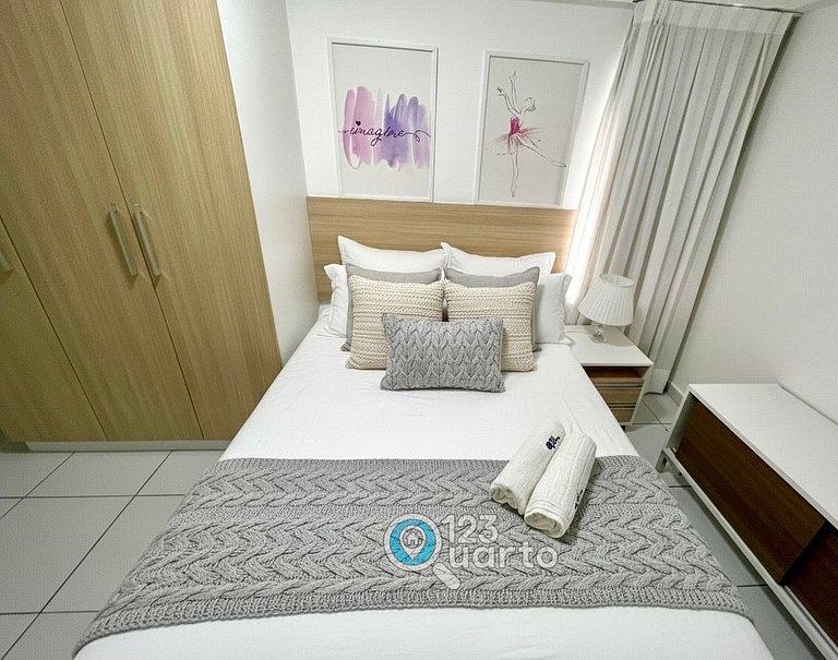 Apartamento em Manaíra 1 Quarto | 123Quarto