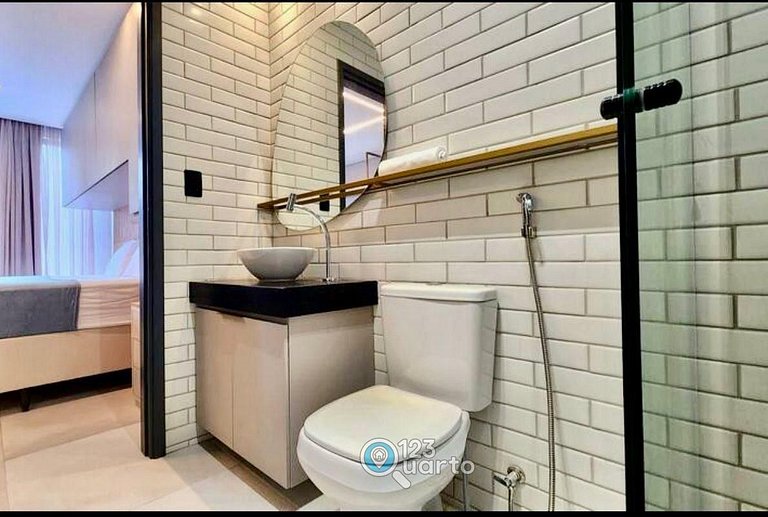 Apto com Varanda Em Intermares | 123Quarto