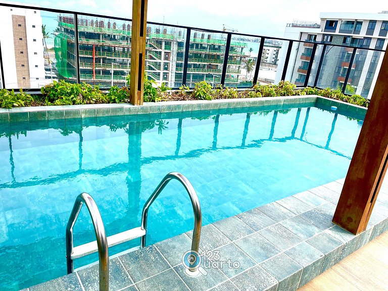 Apto com Varanda Em Intermares | 123Quarto #SMF104