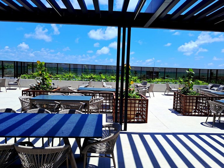 Studio Luxo em Cabo Branco | 123Quarto #HCB136B