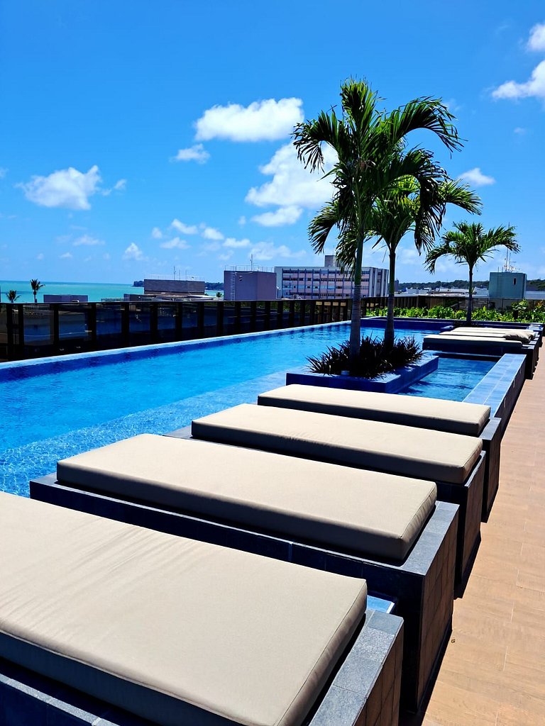 Studio Luxo em Cabo Branco | 123Quarto #HCB136B