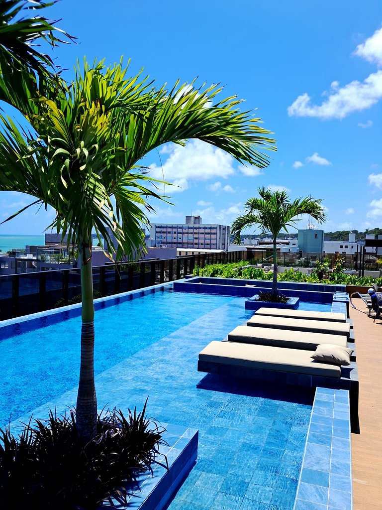 Studio Luxo em Cabo Branco | 123Quarto #HCB136B