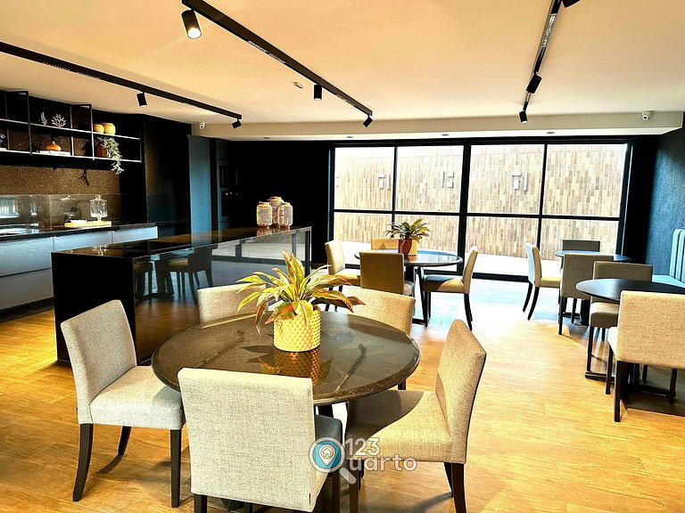 Stúdio Luxo & Comfort | 123Quarto #SOL703