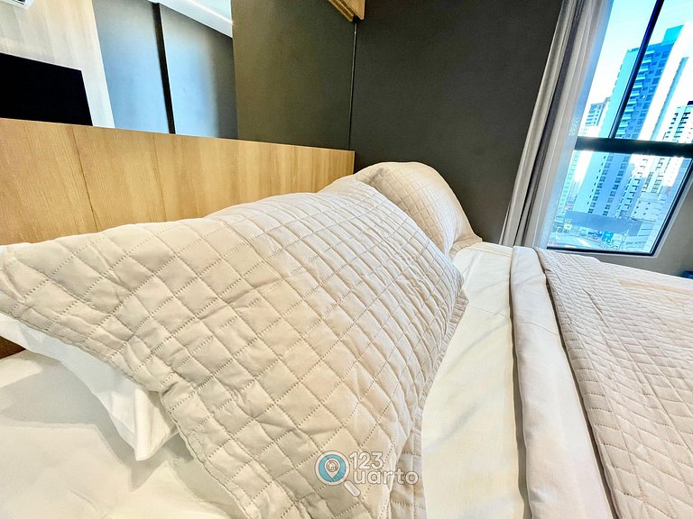 Stúdio Luxo & Comfort | 123Quarto #SOL703