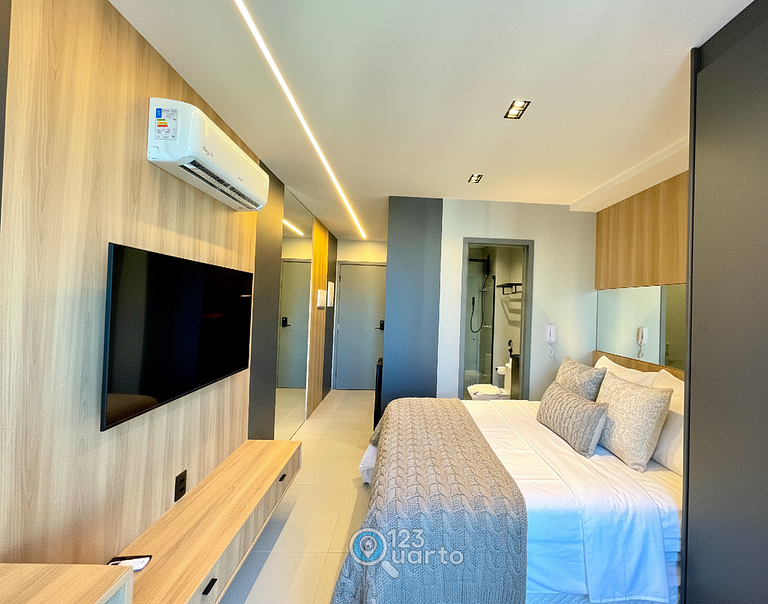 Stúdio Luxo & Comfort | 123Quarto #SOL703