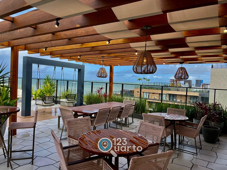 Apartamento Frente Mar | Luxo e Conforto #GS212