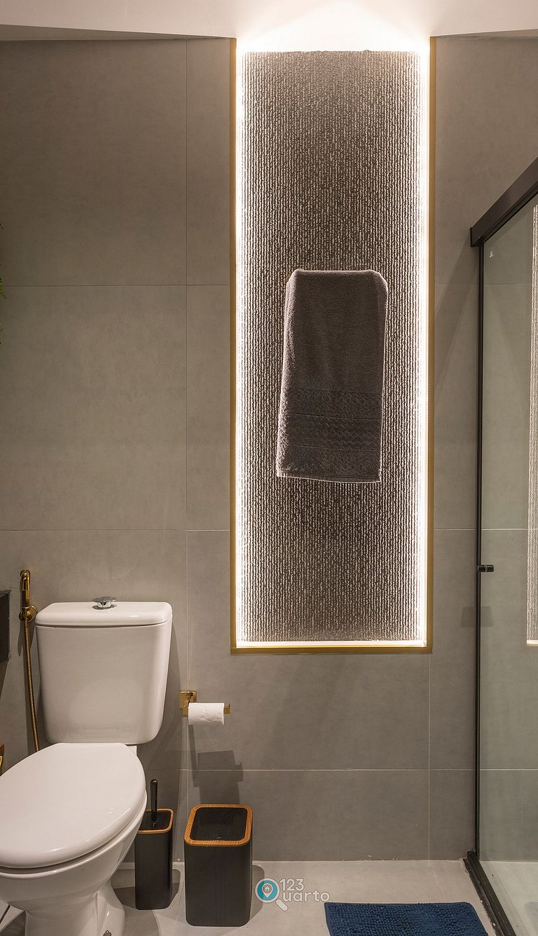 Apto Luxo Deluxe | Solaz by 123Quarto #SOL606