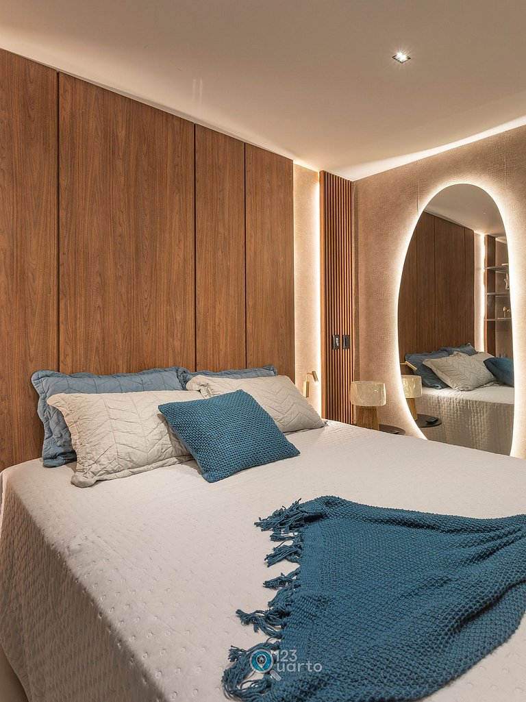 Apto Luxo Deluxe | Solaz by 123Quarto #SOL606