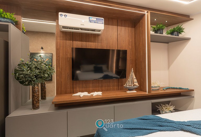 Apto Luxo Deluxe | Solaz by 123Quarto #SOL606