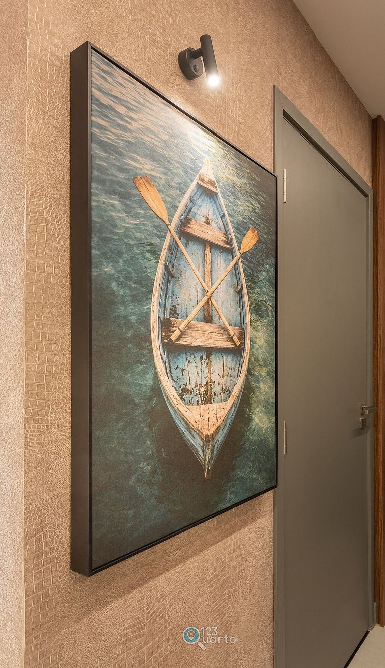 Apto Luxo Deluxe | Solaz by 123Quarto #SOL606