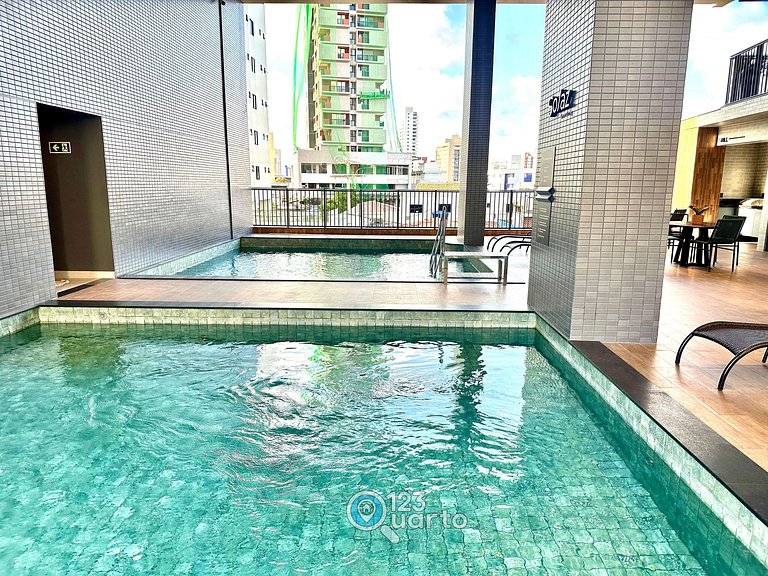 Apto Luxo Deluxe | Solaz by 123Quarto #SOL606