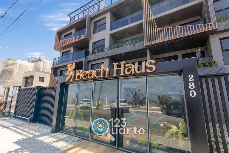 Apto Luxo Com Varanda Vista Mar | 123Quarto #BH207