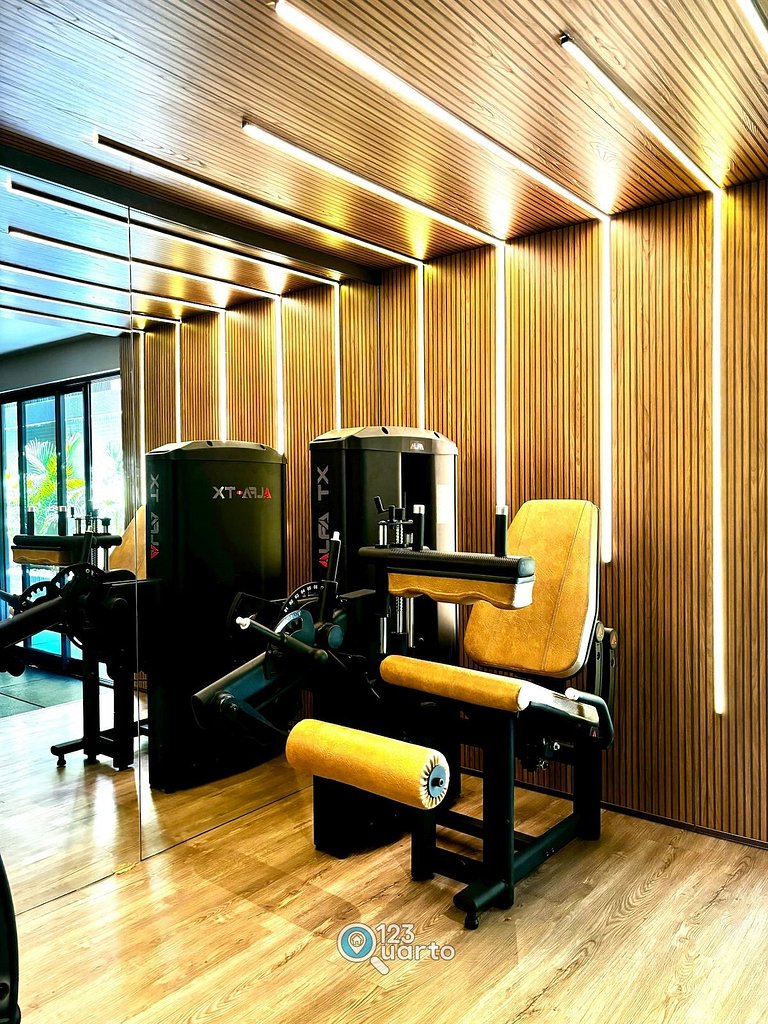 Apto Luxo Com Varanda Vista Mar | 123Quarto #BH207