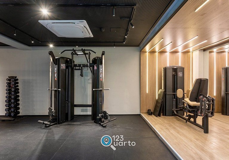 Apto Luxo Com Varanda Vista Mar | 123Quarto #BH207