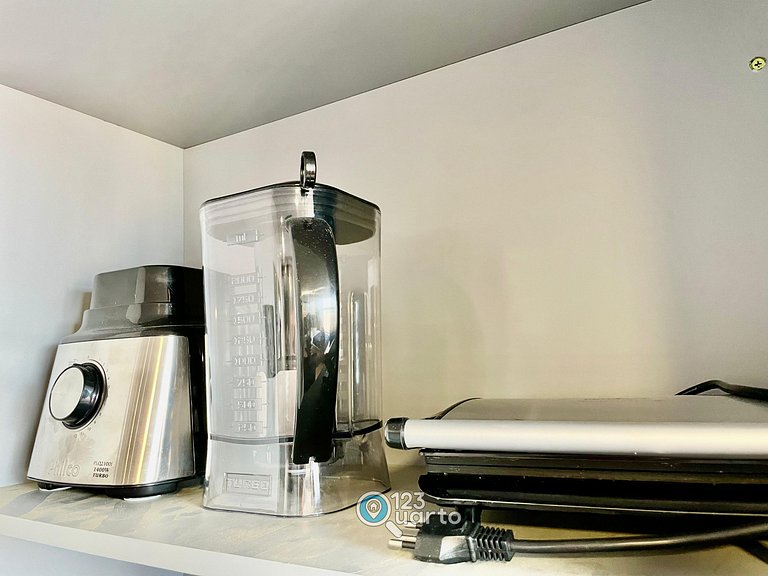 Apto Com Varanda Vista lateral Mar| #GS402