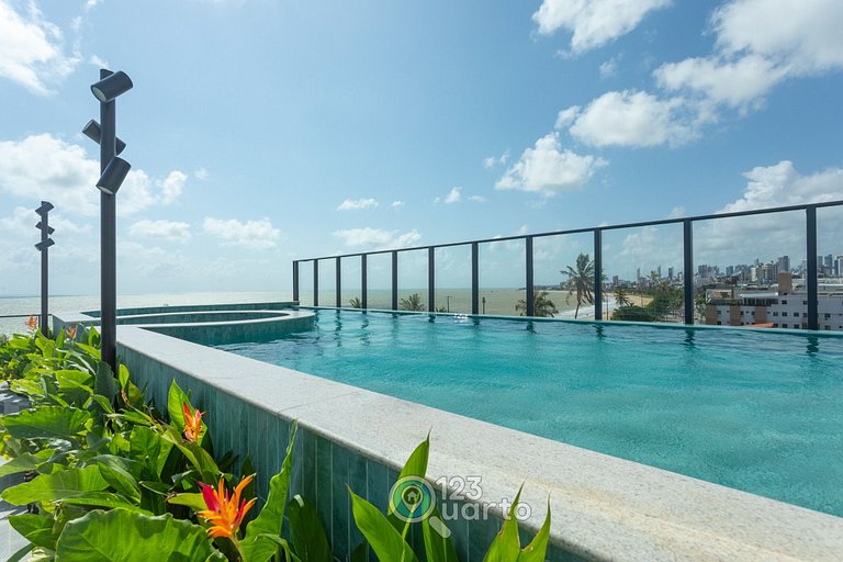 Apartamento | Luxo com Hidromassagem na Cobertura