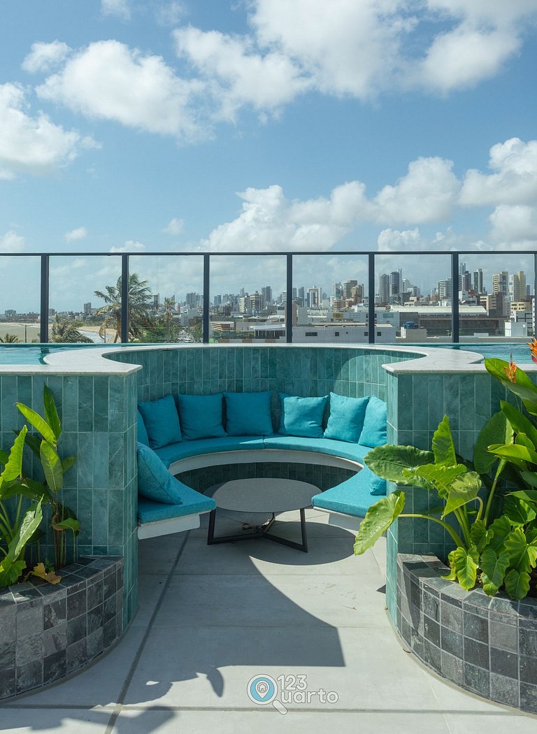 Apartamento | Luxo com Hidromassagem na Cobertura