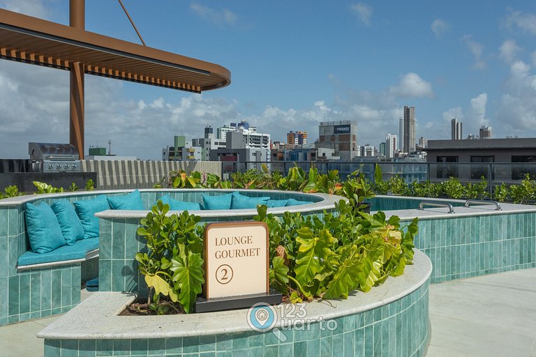 Apartamento | Luxo com Hidromassagem na Cobertura