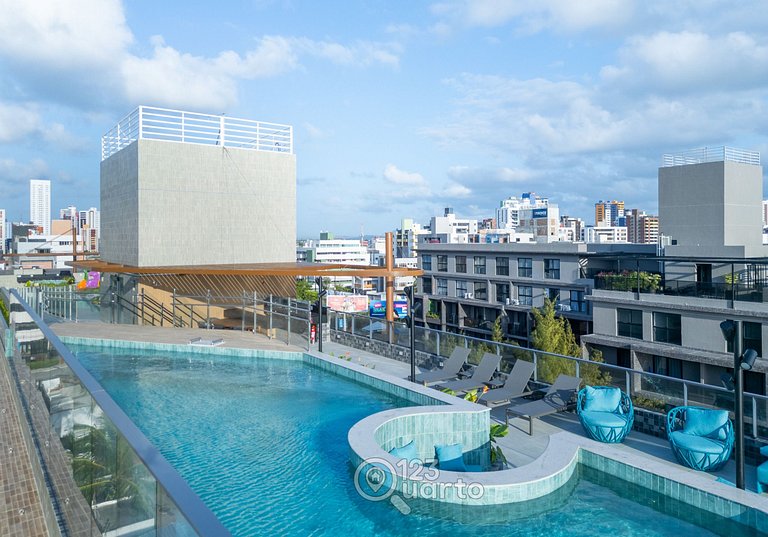 Apartamento | Luxo com Hidromassagem na Cobertura