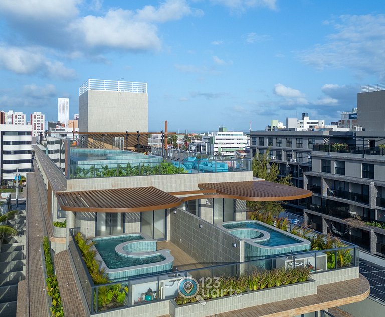 Apartamento | Luxo com Hidromassagem na Cobertura