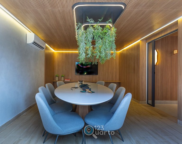 Apto Luxo | Vista Mar + Hidro Aquecida no Rooftop