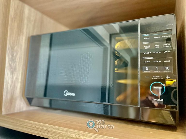 Apto Luxo | Vista Mar + Hidro Aquecida no Rooftop