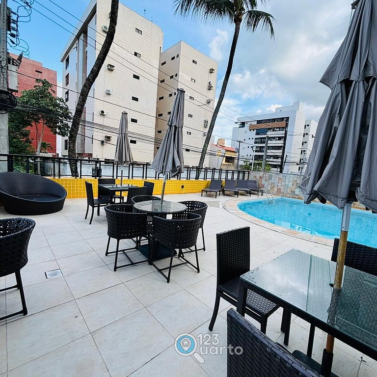 Apartamento em Intermares 2 Camas Casal #VF510