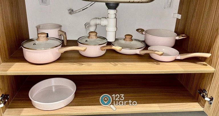 Stúdio Deluxe Vista Cidade - #SOL909