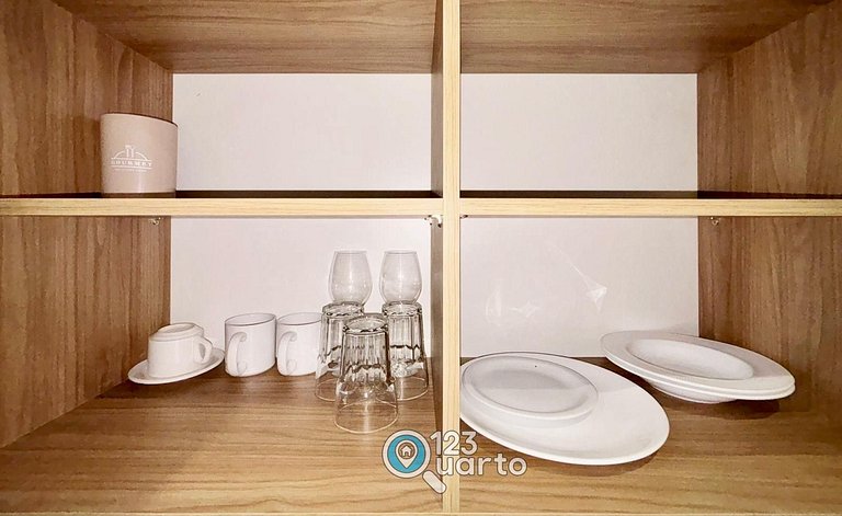 Stúdio Deluxe Vista Cidade - #SOL909