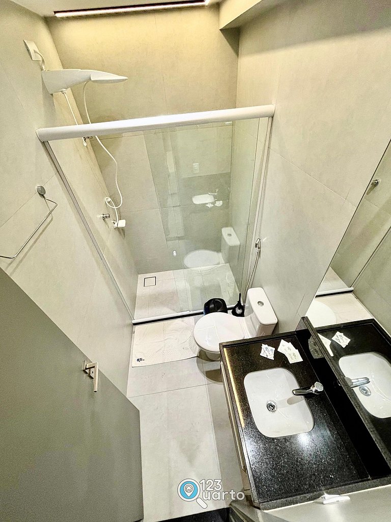 Stúdio Deluxe Vista Cidade - #SOL909