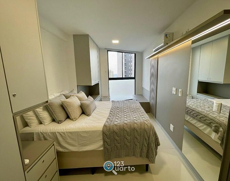 Apartamento 2 Quartos Com Vista City #SOL511