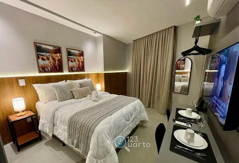 Stúdio Luxo Vista City - #SOL203